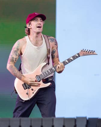 August 2, 2026, Chicago, Illinois, USA: PAT MCCRORY of Turnstile during the Lollapalooza Music Festival at Grant Park in Chicago, Illinois Chicago USA  - ZUMAs135 20260802_zap_s135_111 Copyright: xDanielxDeSloverx