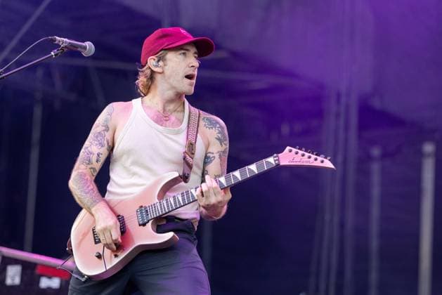 August 2, 2026, Chicago, Illinois, USA: PAT MCCRORY of Turnstile during the Lollapalooza Music Festival at Grant Park in Chicago, Illinois Chicago USA  - ZUMAs135 20260802_zap_s135_116 Copyright: xDanielxDeSloverx