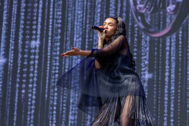August 2, 2026, Chicago, Illinois, USA: Singer AMBER MARK during the Lollapalooza Music Festival at Grant Park in Chicago, Illinois Chicago USA  - ZUMAs135 20260802_zap_s135_149 Copyright: xDanielxDeSloverx