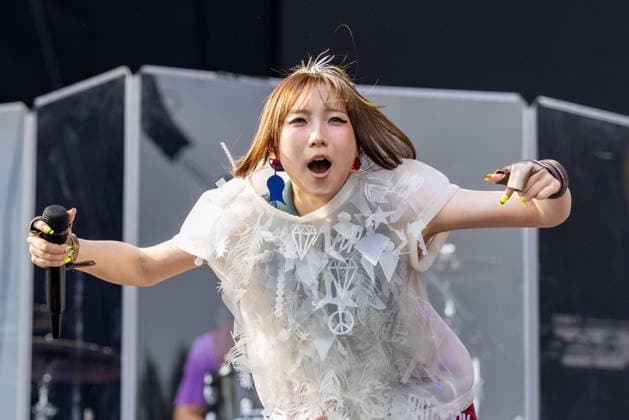 August 2, 2026, Chicago, Illinois, USA: IKURA of Japanese musical duo Yoasobi during the Lollapalooza Music Festival at Grant Park in Chicago, Illinois Chicago USA  - ZUMAs135 20260802_zap_s135_182 Copyright: xDanielxDeSloverx