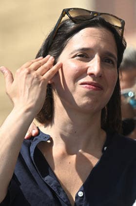 August 2, 2026, Bologna, Italia, Italy: Democratic Party secretary Elly Schlein during the demonstration for the 46th anniversary of the Bologna massacre, Bologna, 02 08 2026 Bologna Italy  - ZUMAa289 20260802_zia_a289_035 Copyright: xAleandroxBiagiantix xAgfx