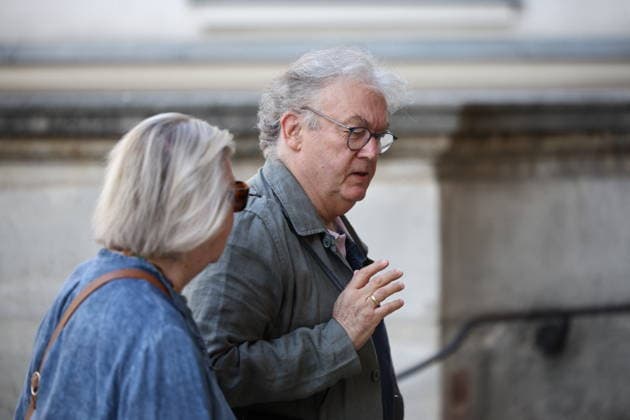 French Singer and pianist Marie-Paule Belle Funeral - Paris Dominique Besnehard arriving at the funeral ceremony for French singer and pianist Marie-Paule Belle at Saint Roch church in Paris, France on August 3, 2026. She died from breast cancer at age 80 on July 25, 2026, in Neuilly-sur-Seine. She was best known for her 1976 hit song La Parisienne ». Photo by Raphael Lafargue ABACAPRESS.COM Paris Ile-de-France France  Copyright: xLafarguexRaphael ABACAx