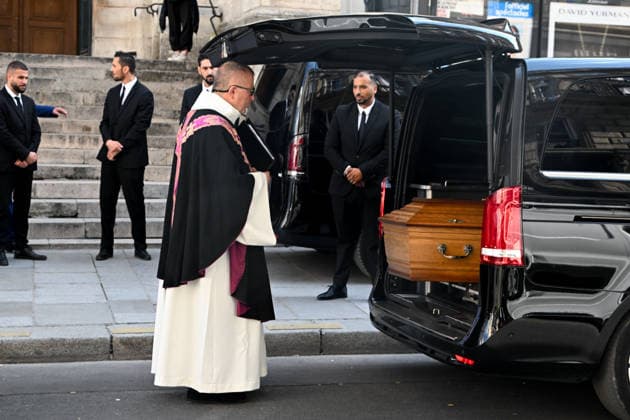 The funeral of Marie Paule Belle, who passed away at the age of 80 on July 25, will be held at Saint Roch Church in Paris 458717 2026 08 03 (no personal information provided)  Copyright: xL.Urmanx xStarfacex STAR_458717_009