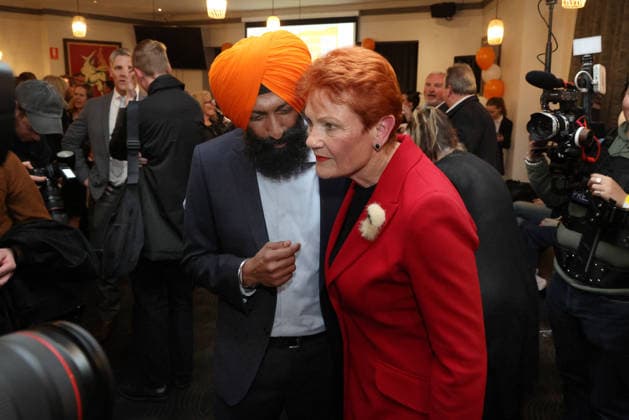 PAULINE HANSON MEET THE CANDIDATES, Pauline Hanson at a venue in Hawthorn, to Meet One Nation Candidates at a function in Melbourne, Monday, August 3, 2026. ( NO ARCHIVING MELBOURNE VICTORIA AUSTRALIA  Copyright: xDAVIDxCROSLINGx 20260803154218446145