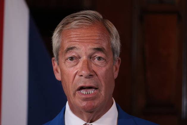 . 03 08 2026. London, United Kingdom. Reform UK Press Conference. Reform UK hold press conference in Westminster with party leader Nigel Farage and Zia Yusuf.  xMartynxWheatleyx xi-Imagesx IIM-26936-0013