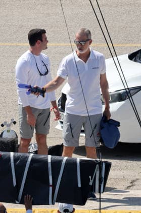 King Felipe VI Reappears in Palma de Mallorca Amid the Migration Crisis in Ceuta King Felipe VI boards a boat with his crew on August 3, 2026, in Palma de Mallorca, Spain CELEBRITIES KING ROYALTY CAR Raú Palma de Mallorca Palma de Mallorca, Spain  Copyright: xRaulxTerrelx 7700241