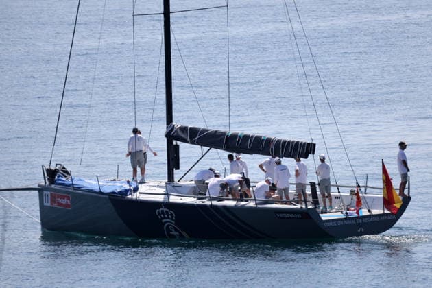 King Felipe VI Reappears in Palma de Mallorca Amid the Migration Crisis in Ceuta King Felipe VI boards a boat with his crew on August 3, 2026, in Palma de Mallorca, Spain CELEBRITIES KING ROYALTY CAR Raú Palma de Mallorca Palma de Mallorca, Spain  Copyright: xRaulxTerrelx 7700249