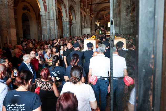IPA87213513 - Milan: Don Mazzi™s Funeral at the Basilica of Sant™Ambrogio  Copyright: xFrancescoxEnriquezx xPoolxEnriquezxPiaggesix 87213513