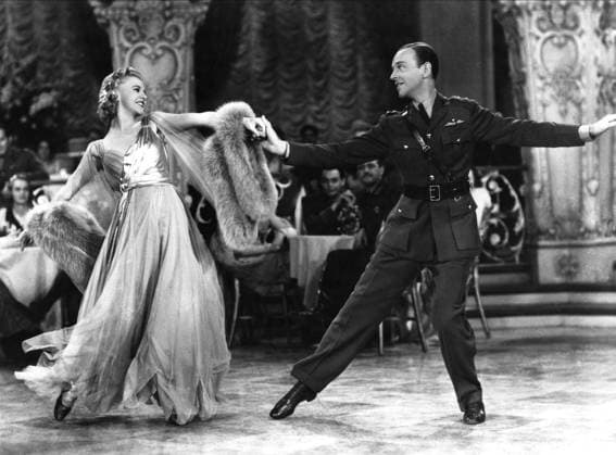 The Story Of Vernon And Irene Castle, 1939 Ginger Rogers & Fred Astaire The Story Of Vernon And Irene Castle 29 March 1939 LA GRANDE FARANDOLE Character(s): Irene Castle nee Foote, Vernon Castle Director: H.c. Potter SSU81497 Allstar Picture Library Ltd RKO RADIO PICTURES **Warning** This Photograph is for editorial use only and is the copyright of RKO RADIO PICTURES and or the Photographer assigned by the Film or Production Company & can only be reproduced by publications in conjunction with the promotion of the above Film. A Mandatory Credit To RKO RADIO PICTURES is required. The Photographer should also be credited when known. No commercial use can be granted without written authority from the Film Company. Copyright: xAllstar RKOxRADIOxPICTURESx