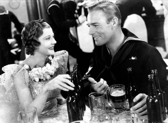 Follow The Fleet, 1936 Harriet Hilliard & Randolph Scott Follow The Fleet 20 February 1936 En suivant la flotte Marine gegen Liebeskummer Character(s): Connie Martin, Bilge Smith Director: Mark Sandrich SSX93189 Allstar Picture Library Ltd RKO **Warning** This Photograph is for editorial use only and is the copyright of RKO and or the Photographer assigned by the Film or Production Company & can only be reproduced by publications in conjunction with the promotion of the above Film. A Mandatory Credit To RKO is required. The Photographer should also be credited when known. No commercial use can be granted without written authority from the Film Company. Copyright: xAllstar RKOx
