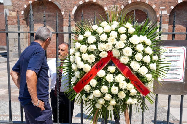 IPA87214080 - Milan: Don Mazzi™s Funeral at the Basilica of Sant™Ambrogio  Copyright: xDuilioxPiaggesix xPoolxEnriquezxPiaggesix 87214080
