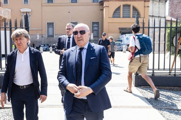 IPA87214163 - Milan: Don Mazzi™s Funeral at the Basilica of Sant™Ambrogio In the photo: Giuseppe Marotta  Copyright: xFrancescoxEnriquezx xPoolxEnriquezxPiaggesix 87214163
