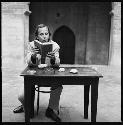 Fabrice LUCHINI : Lecture dans le cadre des textes nus festival d Avignon 1989. ArtComArt RECORD DATE NOT STATED *** Fabrice LUCHINI Reading as part of the  Copyright: x PascalxVictor ArtComPressxviaxopale.photox