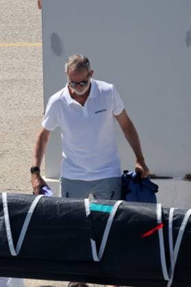 King Felipe VI makes a public appearance in Palma de Mallorca amid the migration crisis in Ceuta King Felipe VI boards the ship with his crew on 3 August 2026 in Palma de Mallorca (Spain). CELEBRITIES. 03 Aug 2026 Pictured: King Felipe VI boards the ship with his crew on 3 August 2026 in Palma de Mallorca (Spain). CELEBRITIES;KING;ROYAL FAMILY;CAR Raúl Terrel Europa Press 08 03 2026.  Copyright: xThexMegaxAgencyxEuropaxPressx xMEGAx