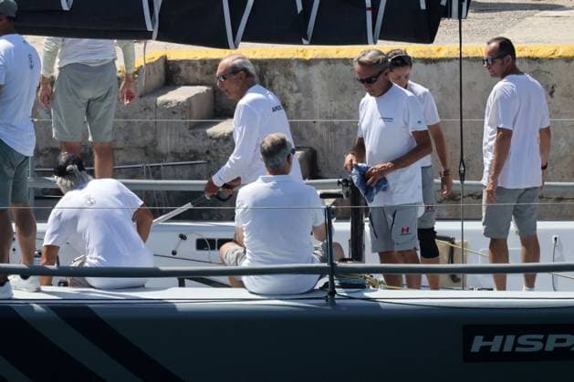 King Felipe VI makes a public appearance in Palma de Mallorca amid the migration crisis in Ceuta King Felipe VI boards the ship with his crew on 3 August 2026 in Palma de Mallorca (Spain). CELEBRITIES. 03 Aug 2026 Pictured: King Felipe VI boards the ship with his crew on 3 August 2026 in Palma de Mallorca (Spain). CELEBRITIES;KING;ROYAL FAMILY;CAR Raúl Terrel Europa Press 08 03 2026.  Copyright: xThexMegaxAgencyxEuropaxPressx xMEGAx