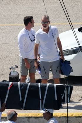 King Felipe VI makes a public appearance in Palma de Mallorca amid the migration crisis in Ceuta King Felipe VI boards the ship with his crew on 3 August 2026 in Palma de Mallorca (Spain). CELEBRITIES. 03 Aug 2026 Pictured: King Felipe VI boards the ship with his crew on 3 August 2026 in Palma de Mallorca (Spain). CELEBRITIES;KING;ROYAL FAMILY;CAR Raúl Terrel Europa Press 08 03 2026.  Copyright: xThexMegaxAgencyxEuropaxPressx xMEGAx