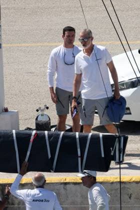 King Felipe VI makes a public appearance in Palma de Mallorca amid the migration crisis in Ceuta King Felipe VI boards the ship with his crew on 3 August 2026 in Palma de Mallorca (Spain). CELEBRITIES. 03 Aug 2026 Pictured: King Felipe VI boards the ship with his crew on 3 August 2026 in Palma de Mallorca (Spain). CELEBRITIES;KING;ROYAL FAMILY;CAR Raúl Terrel Europa Press 08 03 2026.  Copyright: xThexMegaxAgencyxEuropaxPressx xMEGAx