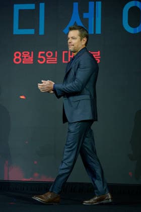The Odyssey film press conference SEOUL, SOUTH KOREA, AUGUST 03: American actor Matt Damon attends The Odyssey film press conference at Four Seasons Hotel Seoul in Seoul, South Korea, on August 3, 2026. Seoul Four Seasons Hotel Seoul South Korea 8281_287415 Copyright: xStevexChoxKyewoongx