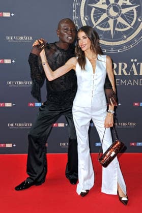 Die Verräter . Papis Loveday und Cathy Hummels anläßlich der Kino-Preview Die Verräter Staffel 4, Folge 1 am 03.08.2026 im Cinenova Köln. 20260803MWI139538 *** The Traitors starring Papis Loveday and Cathy Hummels at the movie preview for The Traitors Season 4, Episode 1 on August 3, 2026, at Cinenova Cologne 20260803MWI139538