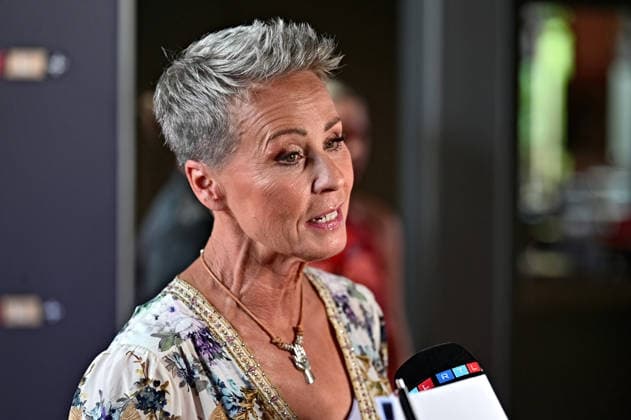 Die Verräter . Sonja Zietlow anläßlich der Kino-Preview Die Verräter Staffel 4, Folge 1 am 03.08.2026 im Cinenova Köln. 20260803MWI139933 *** The Traitors with Sonja Zietlow at the movie preview for The Traitors Season 4, Episode 1 on August 3, 2026, at Cinenova Cologne 20260803MWI139933