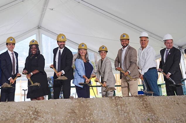 Mayor Mamdani breaks ground on an affordable housing project in the Bronx NEW YORK, UNITED STATES- AUGUST 3: New York City Mayor Zohran Kwame Mamdani joined by The Doe Fund and local leaders to break ground on the Casanova Residence, a new supportive and affordable housing development in the Bronx, New York City, U.S. on Monday, August 3, 2026. Selcuk Acar Anadolu New York United States. Editorial use only. Please get in touch for any other usage.  Copyright: x2026xAnadoluxSelcukxAcarx