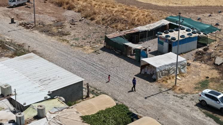 Displaced Yazidis unable to return home 12 years after Daesh occupation DUHOK, SYRIA - AUGUST 3: Yazidis spend time in camps as they live in the camps more than a decade after fleeing the occupation of Iraq s Sinjar by the terrorist group Daesh (ISIS) in Duhok, Syria on August 3, 2026. Thousands of Yazidis remain unable to return to their homes, including Sharya in Duhok and Hasan Sham between Erbil and Duhok, relying on support from local and international humanitarian organizations. Rawan Subhi Obaiullah Anadolu Duhok Iraq. Editorial use only. Please get in touch for any other usage.  Copyright: x2026xAnadoluxRawanxSubhixObaiullahx