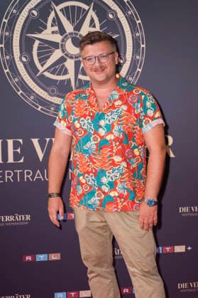 Philipp Fleiter bei der Premiere der 4. Staffel der RTL Reality-Spielshow Die Verräter - Vertraue Niemandem! im Cinenova. Köln, 03.08.2026 *** Philipp Fleiter at the premiere of Season 4 of the RTL reality game show *Die Verräter: Vertraue Niemandem* at Cinenova in Cologne, August 3, 2026 Foto:xT.xNgox xFuturexImagex verraeter_6835