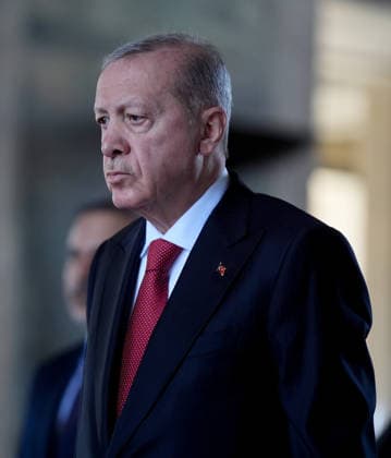 Turkish President Recep Tayyip Erdogan visits Anitkabir ANKARA, TURKIYE - AUGUST 04: Turkish President Recep Tayyip Erdogan leads members of the Supreme Military Council (YAS) during a visit to Anitkabir, the mausoleum of Mustafa Kemal Ataturk in Ankara, Turkiye, on August 04, 2026. Following the laying of a crescent-and-star wreath by President Erdogan at Ataturk s mausoleum, a moment of silence was observed and the Turkish national anthem was sung. Ercin Erturk Anadolu Ankara Turkey. Editorial use only. Please get in touch for any other usage.  Copyright: x2026xAnadoluxErcinxErturkx