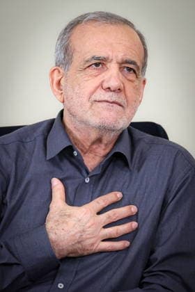 August 4, 2026, Tehran, Iran: Iranian President MASOUD PEZESHKIAN speaks during an interview in Tehran. Tehran Iran - ZUMAi98_ 20260804_zih_i98_016 Copyright: xIranianxPresidencyx