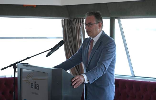Inauguration Of The Brabo Project LILLO, BELGIUM - AUGUST 04: Prime Minister Bart De Wever is present at the Launch of the Brabo project and signing of a cooperation agreement between Elia and TenneT .At the Port of Antwerp, Elia and TenneT are celebrating the successful completion of the Brabo project, one of the most significant investments in Belgium s high-voltage grid over the past decade. ..(LUH)..on August 04, 2026 in Lillo, Belgium, 04 08 2026 Lillo Belgium  Copyright: xBertxVanxDenxBrouckex