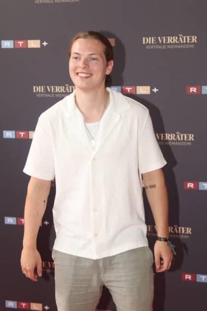 Gabriel Kelly bei der Premiere der 4. Staffel der RTL Reality-Spielshow Die Verräter - Vertraue Niemandem! im Cinenova. Köln, 03.08.2026 *** Gabriel Kelly at the premiere of Season 4 of the RTL reality game show *Die Verräter: Vertraue Niemandem* at Cinenova in Cologne, August 3, 2026 Copyright: xAgenturxMatthiasxWehnertx xM.xGränzdörferx