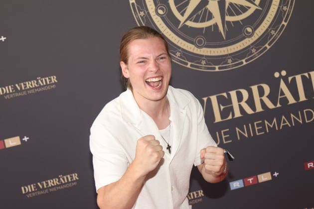 Gabriel Kelly bei der Premiere der 4. Staffel der RTL Reality-Spielshow Die Verräter - Vertraue Niemandem! im Cinenova. Köln, 03.08.2026 *** Gabriel Kelly at the premiere of Season 4 of the RTL reality game show *Die Verräter: Vertraue Niemandem* at Cinenova in Cologne, August 3, 2026 Copyright: xAgenturxMatthiasxWehnertx xM.xGränzdörferx
