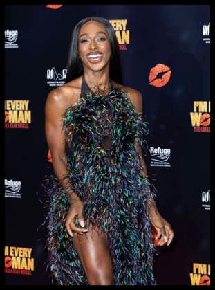 . 04 08 2026. London, United Kingdom. Alexandra Burke, arriving for the press night of the I m Every Woman The Chaka Khan Musical in London. Alexandra plays the part of Chaka in the musical.  xStephenxLockx xi-Imagesx IIM-26937-0016
