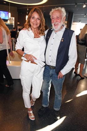 Dieter Hallervorden mit Ehefrau Christiane Hallervorden bei der Premiere von SISTER ACT - DAS HIMMLISCHE MUSICAL im Bluemax Theater in Berlin am 04.08.2026 *** Dieter Hallervorden with his wife Christiane Hallervorden at the premiere of SISTER ACT: THE HEAVENLY MUSICAL at the Bluemax Theater in Berlin on August 4, 2026