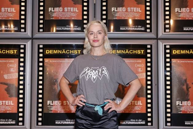 Flieg Steil Martina Schöne-Radunski Premiere des Films Flieg Steil im Kino in der Kulturbrauerei, Berlin Datum: 04.08.2026 *** Fly High, Martina Schöne Radunski: Premiere of the film *Fly High* at the Kulturbrauerei cinema in Berlin. Date: August 4, 2026 Copyright: xEventpress Kratschx