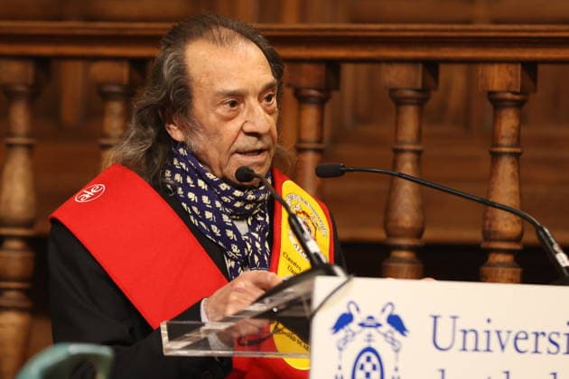 Flamenco guitarist Pepe Habichuela dies at age 82. File photo: Pepe Habichuela during the ceremony to award honorary membership in the University Arts Council at the University of Alcalá, on November 24, 2021, in Alcalá de Henares, Spain Antonio Gutié Alcalá de Henares, Madrid, Spain Alcalá de Henares, Madrid, Spain Spain  Copyright: xAntonioxGutiÃ rrezx 7702001