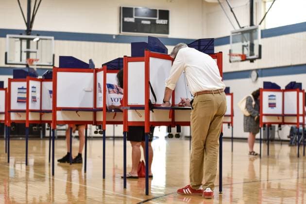 2026 Michigan primary election ROYAL OAK, MICHIGAN - AUGUST 4: Oakland County voters cast their ballots in the 2026 Michigan primary election at Royal Oak High School in Royal Oak, Michigan, United States on August 4, 2026. With 1.3 million residents in Oakland County, it becomes a crucial battleground for U.S. Senate candidates like Adbul El-Sayed and Haley Stevens. Adam J. Dewey Anadolu Michigan United States. Editorial use only. Please get in touch for any other usage.  Copyright: x2026xAnadoluxAdamxJ.xDeweyx