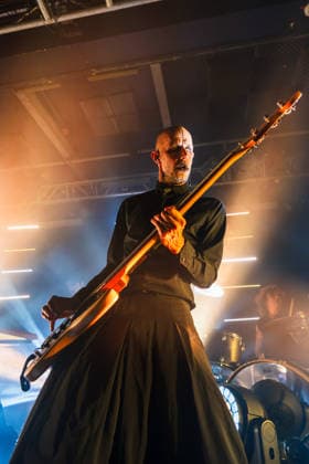Gary Numan Gary Numan plays the first of two nights at Northampton Roadmender on 4 August 2026 as part of his summer UK club tour. Picture shows bassist Tim Slade., Credit:James Berry James Berry - B4805 Avalon  Copyright: xJamesxBerryx xJamesxBerryx-xB4805x xAvalonx 1120743629