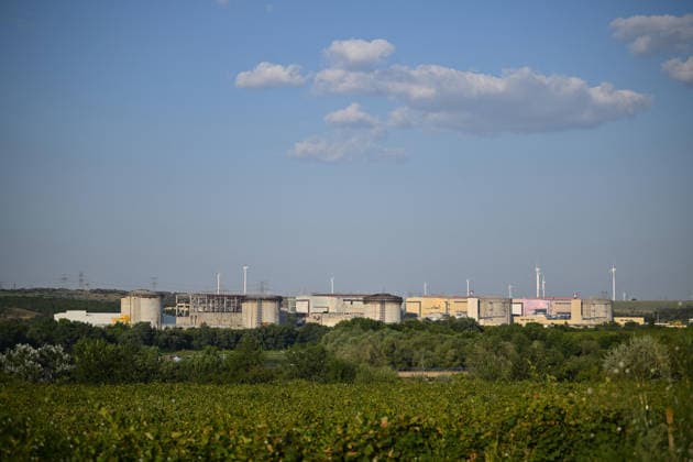 Cernavoda Nuclear Power Plant CONSTANTA, ROMANIA - AUGUST 4: A general view of the Cernavoda Nuclear Power Plant as low flow rate of the Danube River has raised the risk of a shutdown of both operating reactors in Cernavoda, Constanta, Romania, on August 4, 2026. The Cernavoda Nuclear Power Plant, Romania s only nuclear power facility, produces about 20% of the country s electricity. Alex Nicodim Anadolu Constanta Romania. Editorial use only. Please get in touch for any other usage.  Copyright: x2026xAnadoluxAlexxNicodimx