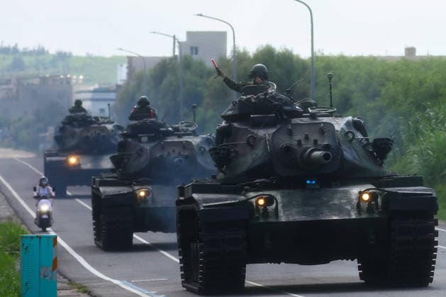 Taiwan kicks off Han-Kuang military exercises as tensions with China rise PENGHU COUNTY, TAIWAN - AUGUST 5: Taiwanese Army troops maneuver American-made M60A3 tanks as they conduct an operation simulating a response to attacks on key infrastructure by Chinese special agents, as part of the Han-Kuang military exercise, in Penghu County, Taiwan on August 5, 2026. The Han-Kuang exercises, which kicked off today, will last for 10-days with different unscripted drills simulating response to a possible invasion by China, amid Beijing s increasing military activities around the Taiwan Strait and the South China Sea. Daniel Ceng Anadolu Penghu County Taiwan. Editorial use only. Please get in touch for any other usage.  Copyright: x2026xAnadoluxDanielxCengx