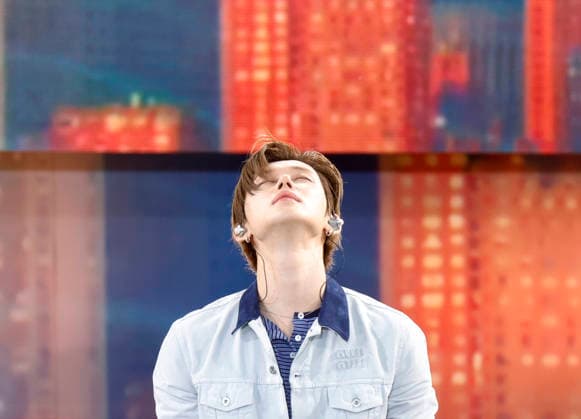 South Korean singer and songwriter Yeonjun performs at the Good Morning America 2026 Summer Concert Series at the Rumsey Playfield SummerStage in Central Park in New York City on Wednesday, August 5, 2026.  NYP20260805107 JOHNxANGELILLO