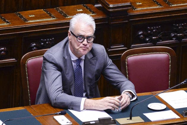 Foto IPP Marco Mattei Roma 05 08 2026 Camera dei deputati Question Time nella foto Paolo Zangrillo Ministro per la pubblica amministrazione Italy Photo Press - World Copyright . *** IPP Photo by Marco Mattei, Rome, August 5, 2026, Chamber of Deputies, Question Time; pictured: Paolo Zangrillo, Minister of Public Administration, Italy Photo Press World Copyright 