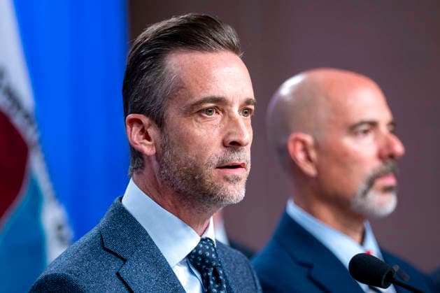 Deputy Executive Associated Director of Immigration and Customs Enforcement s (ICE) Homeland Security Investigators (HSI) Matthew Millhollin speaks during a press conference on the department s efforts to quell the Cartel Jalisco Nueva Generacion, or Jalisco New Generation Cartel (CJNG), a criminal group based in Mexico, at the Department of Justice headquarters in Washington, DC on Wednesday, August 5, 2026.  WAP20260805361 BONNIExCASH