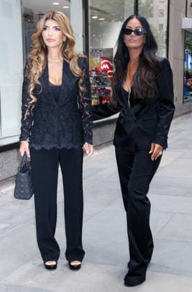 NEW YORK, NY - AUGUST 5: Teresa Giudice, Lisa Barlow seen at NBC™s today celebrating the 20th Anniversary of The Real Housewives franchise on August 5, 2026 in New York City. Copyright: xRWx