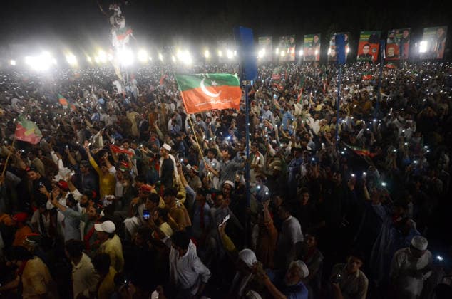 PTI supporters hold rallies marking 3 years since Imran Khan s arrest in Pakistan PESHAWAR, PAKISTAN - AUGUST 5: Supporters of the Pakistan Tehreek-e-Insaf (PTI) party hold a demonstration demanding the release of jailed party founder and former Prime Minister Imran Khan, in Peshawar, Pakistan on August 5, 2026. PTI supporters staged nationwide rallies marking three years since Khan s arrest following a corruption conviction in August 2023. Hussain Ali Anadolu Peshawar Pakistan. Editorial use only. Please get in touch for any other usage.  Copyright: x2026xAnadoluxHussainxAlix