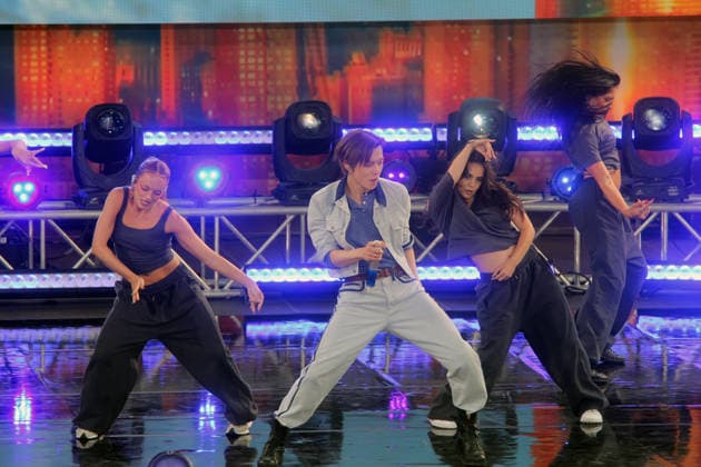 August 5, 2026, Manhattan, New York, U.S.A: New York, New York August 5, 2026. Tomorrow X Singer YeonJun perform in Central Park for The Good Morning America Concert series. Manhattan U.S.A  - ZUMAc272 20260805_znp_c272_003 Copyright: xEmilyxCotlerx