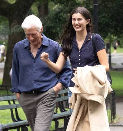 Richard Gere and Diana Silvers on Set of Asymmetry in NYC Richard Gere and Diana Silvers on Set of Asymmetry in NYC, Central Park, NY. 05 Aug 2026 Pictured: Richard Gere, Diana Silvers.  Copyright: xThexMegaxAgencyxMEGAx
