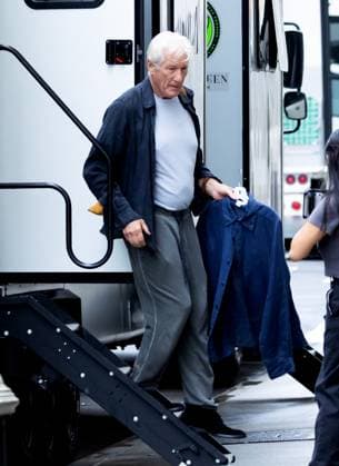 Richard Gere and Diana Silvers on Set of Asymmetry in NYC Richard Gere and Diana Silvers on Set of Asymmetry in NYC, Central Park, NY. 05 Aug 2026 Pictured: Richard Gere.  Copyright: xThexMegaxAgencyxMEGAx
