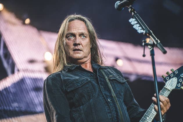 D-A-D live at SmukFest 2026 Skanderborg, Denmark. 05th, August 2026. The Danish rock band D-A-D performs a live concert during the Danish music festival SmukFest 2026 in Skanderborg. Here vocalist and guitarist Jesper Binzer is seen live on stage. Denmark, Skanderborg  Copyright: xGonzalesxPhoto RolfxMeldgaardx