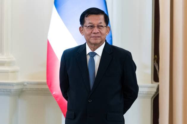 August 6, 2026, Bangkok, Thailand: Min Aung Hlaing, President of Myanmar, attends during a signing ceremony..Min Aung Hlaing, President of Myanmar, is on an official visit to Thailand, aiming to re-engage diplomatically with Thailand. Bangkok Thailand - ZUMAs197 20260806_aaa_s197_011 Copyright: xPeeraponxBoonyakiatx